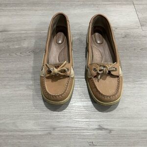 Sperry Top-Sider Brown Leather Boat Deck Shoes for Women size 6.5